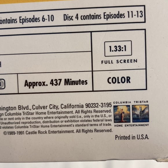 Seinfeld season 1 and 2 18 episodes 4 discs set - Picture 6 of 10